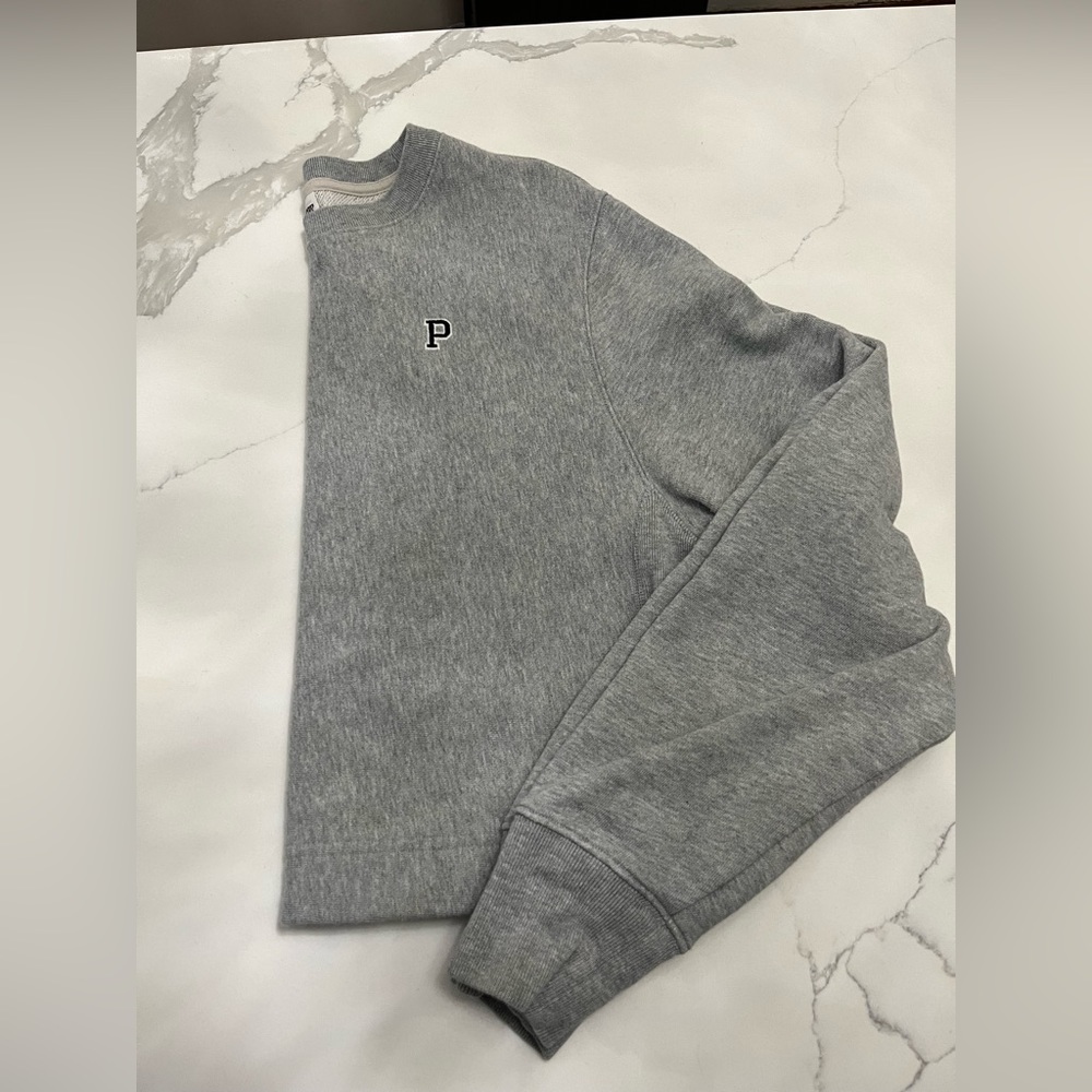 PINK cropped sweatshirt